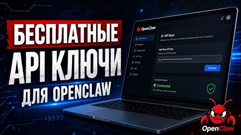 Видео: бесплатные API-ключи Z.ai — подключаем GLM к OpenClaw